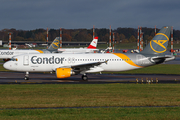 Condor Airbus A320-212 (D-AICA) at  Hamburg - Fuhlsbuettel (Helmut Schmidt), Germany