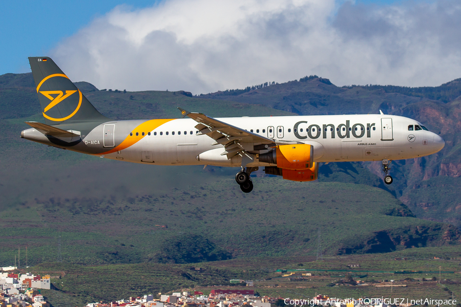 Condor Airbus A320-212 (D-AICA) | Photo 420788