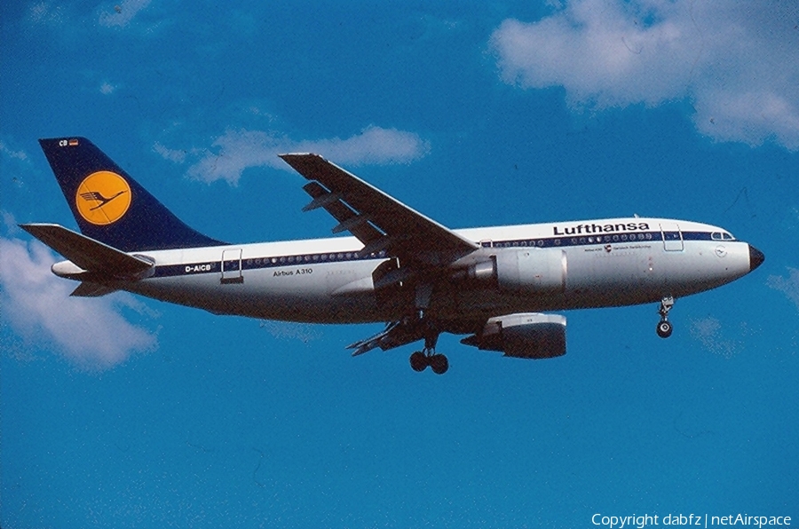 Lufthansa Airbus A310-203(F) (D-AICB) | Photo 209694