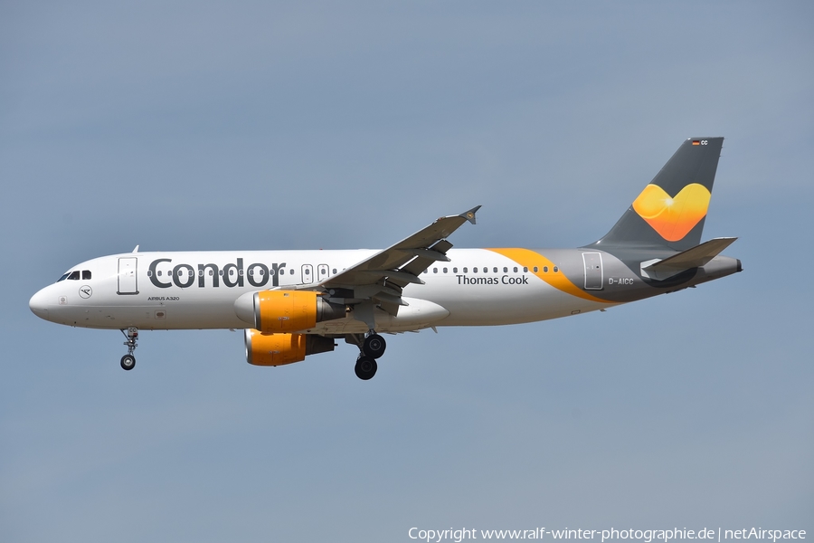 Thomas Cook Airlines (Condor) Airbus A320-212 (D-AICC) | Photo 379308