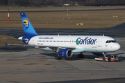 Condor Airbus A320-212 (D-AICD) at  Hamburg - Fuhlsbuettel (Helmut Schmidt), Germany