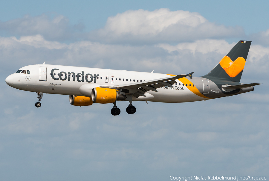 Condor Airbus A320-212 (D-AICD) | Photo 343069