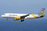 Condor Airbus A320-212 (D-AICD) at  La Palma (Santa Cruz de La Palma), Spain