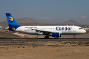 Condor Berlin Airbus A320-212 (D-AICD) at  Lanzarote - Arrecife, Spain