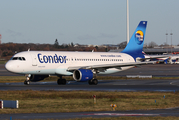 Condor Berlin Airbus A320-212 (D-AICD) at  Hamburg - Fuhlsbuettel (Helmut Schmidt), Germany