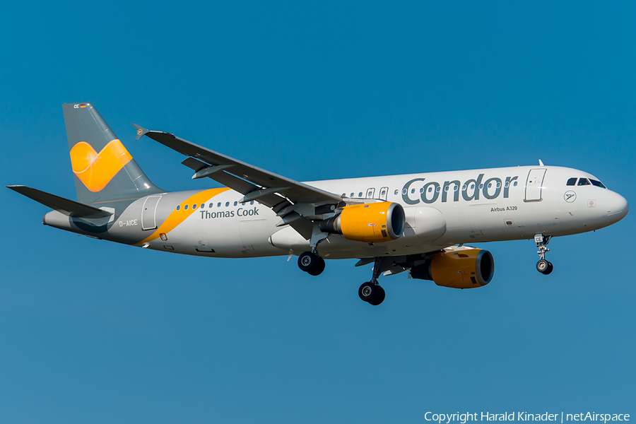 Condor Airbus A320-212 (D-AICE) | Photo 295420