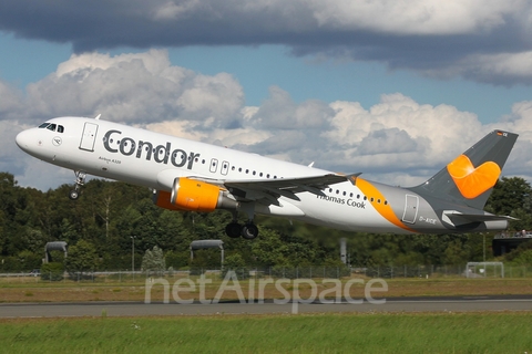 Condor Airbus A320-212 (D-AICE) at  Hamburg - Fuhlsbuettel (Helmut Schmidt), Germany