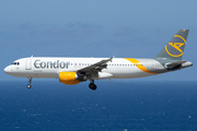 Condor Airbus A320-212 (D-AICE) at  La Palma (Santa Cruz de La Palma), Spain