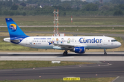 Condor Berlin Airbus A320-212 (D-AICE) at  Dusseldorf - International, Germany