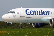 Condor Berlin Airbus A320-212 (D-AICE) at  Hamburg - Fuhlsbuettel (Helmut Schmidt), Germany