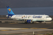 Condor Berlin Airbus A320-212 (D-AICE) at  Gran Canaria, Spain