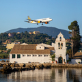 Condor Airbus A320-212 (D-AICF) at  Corfu - International, Greece