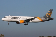 Condor Airbus A320-212 (D-AICF) at  Hamburg - Fuhlsbuettel (Helmut Schmidt), Germany