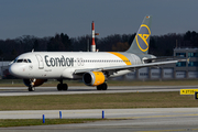 Condor Airbus A320-212 (D-AICF) at  Hamburg - Fuhlsbuettel (Helmut Schmidt), Germany