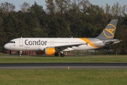 Condor Airbus A320-212 (D-AICF) at  Hamburg - Fuhlsbuettel (Helmut Schmidt), Germany