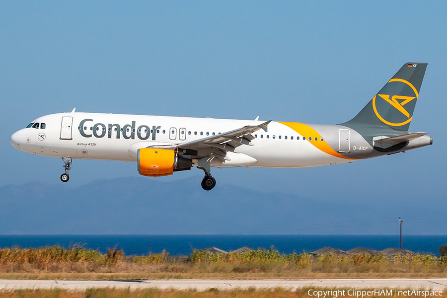 Condor Airbus A320-212 (D-AICF) | Photo 417695