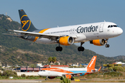 Condor Airbus A320-212 (D-AICF) at  Rhodes, Greece