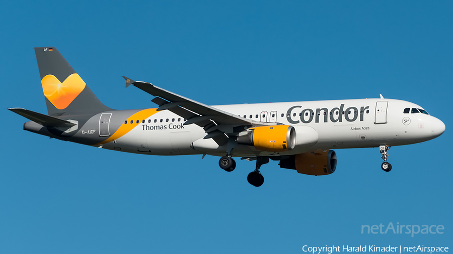 Condor Airbus A320-212 (D-AICF) | Photo 354494
