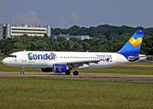 Condor Airbus A320-212 (D-AICF) at  Hamburg - Fuhlsbuettel (Helmut Schmidt), Germany