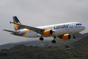 Condor Airbus A320-212 (D-AICF) at  La Palma (Santa Cruz de La Palma), Spain