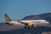 Condor Berlin Airbus A320-212 (D-AICF) at  Gran Canaria, Spain