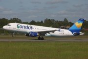 Condor Airbus A320-212 (D-AICG) at  Hamburg - Fuhlsbuettel (Helmut Schmidt), Germany