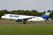 Condor Airbus A320-212 (D-AICG) at  Hamburg - Fuhlsbuettel (Helmut Schmidt), Germany