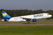 Condor Airbus A320-212 (D-AICG) at  Hamburg - Fuhlsbuettel (Helmut Schmidt), Germany