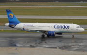 Condor Berlin Airbus A320-212 (D-AICH) at  Dusseldorf - International, Germany