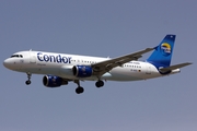 Condor Berlin Airbus A320-212 (D-AICI) at  Gran Canaria, Spain