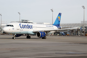 Condor Berlin Airbus A320-212 (D-AICI) at  Munich, Germany