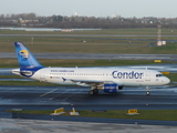 Condor Berlin Airbus A320-212 (D-AICJ) at  Dusseldorf - International, Germany