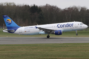 Condor Airbus A320-212 (D-AICK) at  Hamburg - Fuhlsbuettel (Helmut Schmidt), Germany