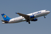 Condor Berlin Airbus A320-212 (D-AICK) at  Berlin - Schoenefeld, Germany