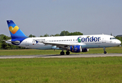 Condor Airbus A320-212 (D-AICL) at  Hamburg - Fuhlsbuettel (Helmut Schmidt), Germany