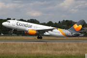 Condor Airbus A320-212 (D-AICL) at  Hamburg - Fuhlsbuettel (Helmut Schmidt), Germany