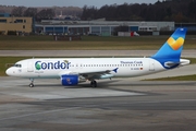 Condor Airbus A320-214 (D-AICN) at  Hamburg - Fuhlsbuettel (Helmut Schmidt), Germany