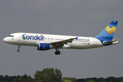 Condor Airbus A320-214 (D-AICN) at  Hamburg - Fuhlsbuettel (Helmut Schmidt), Germany