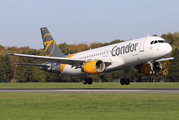 Condor Airbus A320-214 (D-AICS) at  Hamburg - Fuhlsbuettel (Helmut Schmidt), Germany