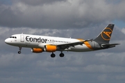 Condor Airbus A320-214 (D-AICS) at  Hamburg - Fuhlsbuettel (Helmut Schmidt), Germany