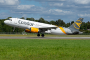 Condor Airbus A320-214 (D-AICS) at  Hamburg - Fuhlsbuettel (Helmut Schmidt), Germany