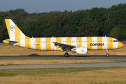 Condor Airbus A320-214 (D-AICU) at  Hamburg - Fuhlsbuettel (Helmut Schmidt), Germany