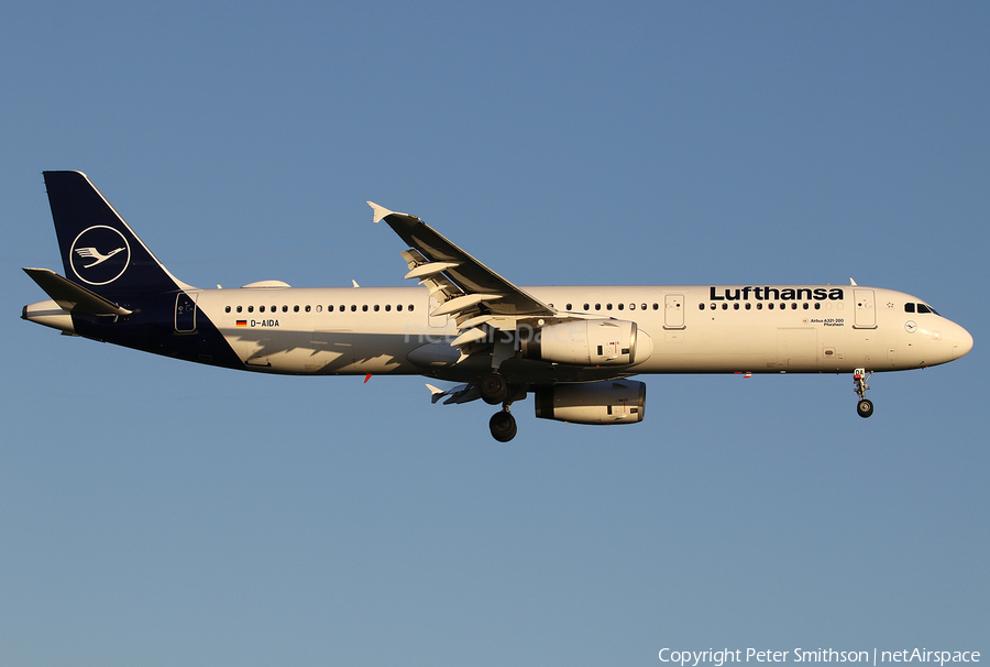 Lufthansa Airbus A321-231 (D-AIDA) | Photo 375135