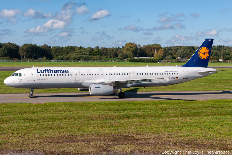 Lufthansa Airbus A321-231 (D-AIDC) | Photo 126323