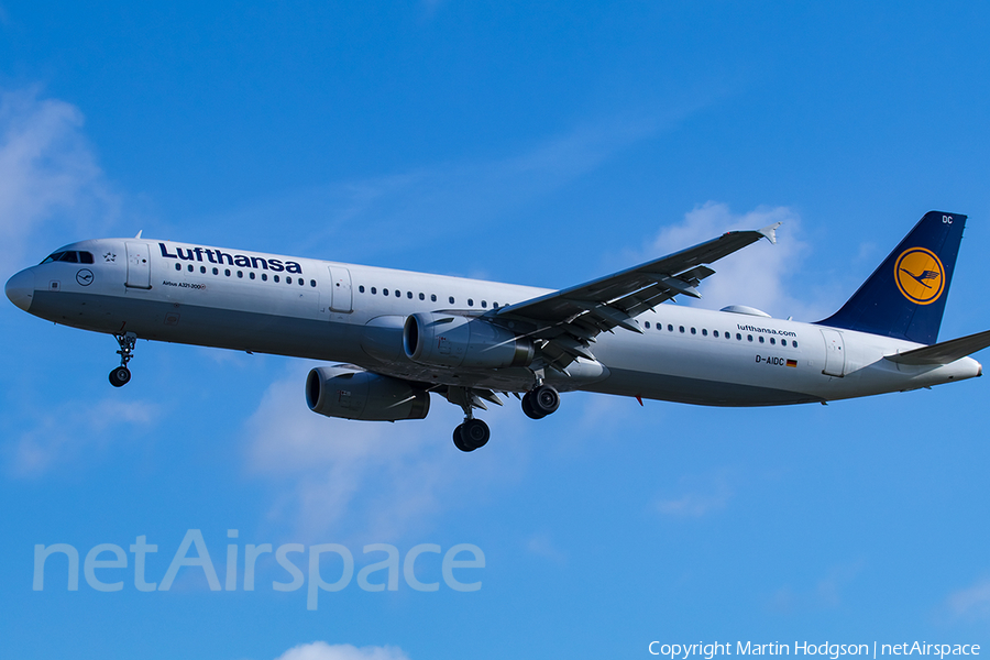 Lufthansa Airbus A321-231 (D-AIDC) | Photo 248299