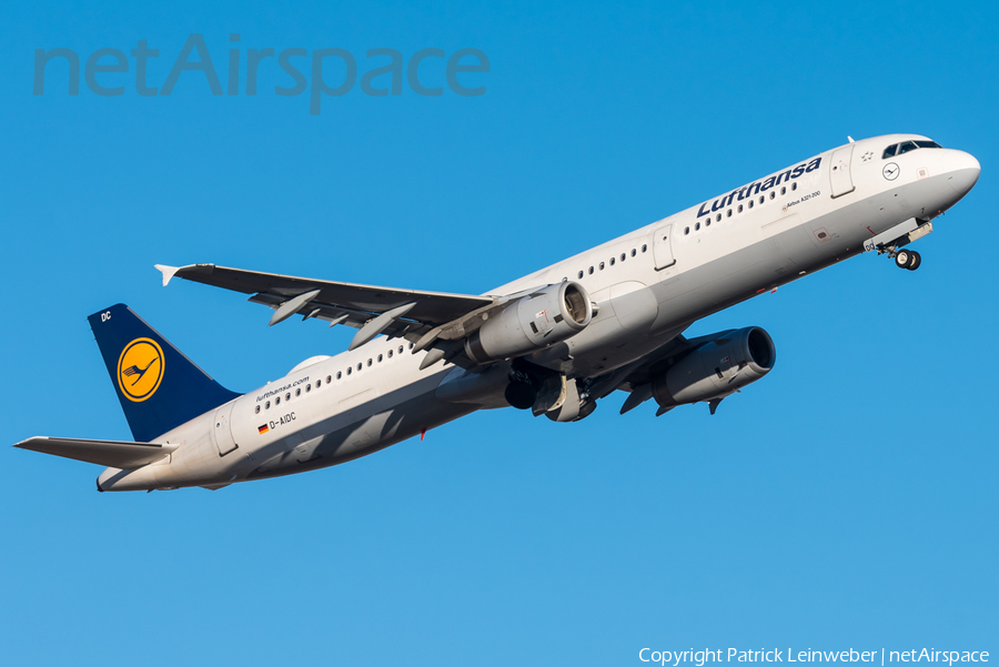 Lufthansa Airbus A321-231 (D-AIDC) | Photo 296252