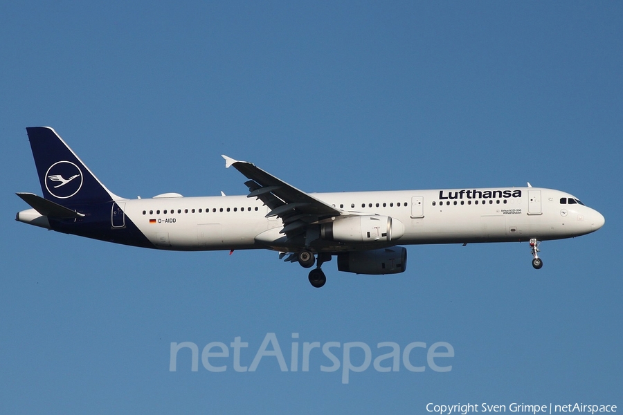 Lufthansa Airbus A321-231 (D-AIDD) | Photo 334414