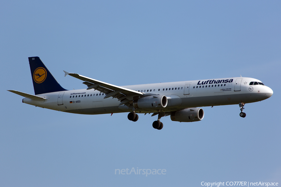 Lufthansa Airbus A321-231 (D-AIDD) | Photo 55489