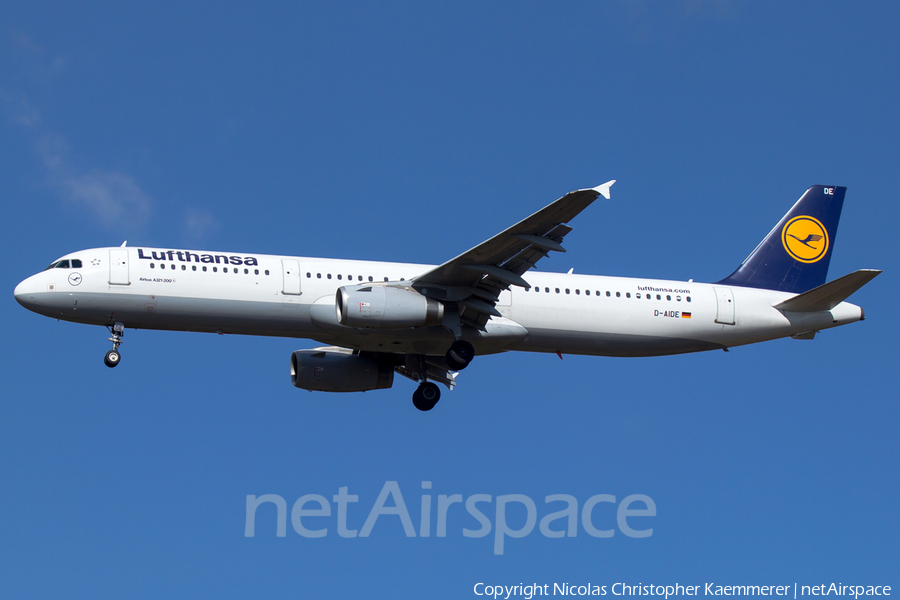 Lufthansa Airbus A321-231 (D-AIDE) | Photo 121636