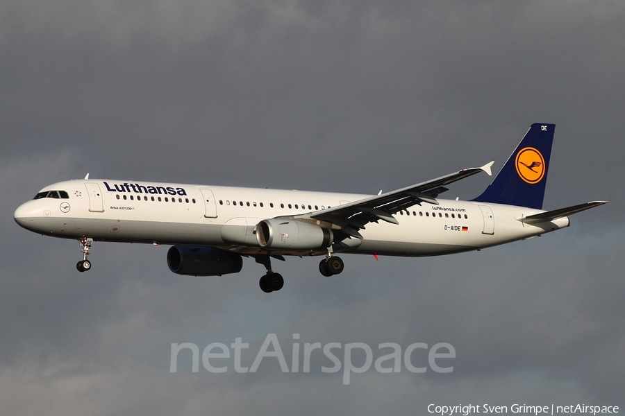 Lufthansa Airbus A321-231 (D-AIDE) | Photo 17014